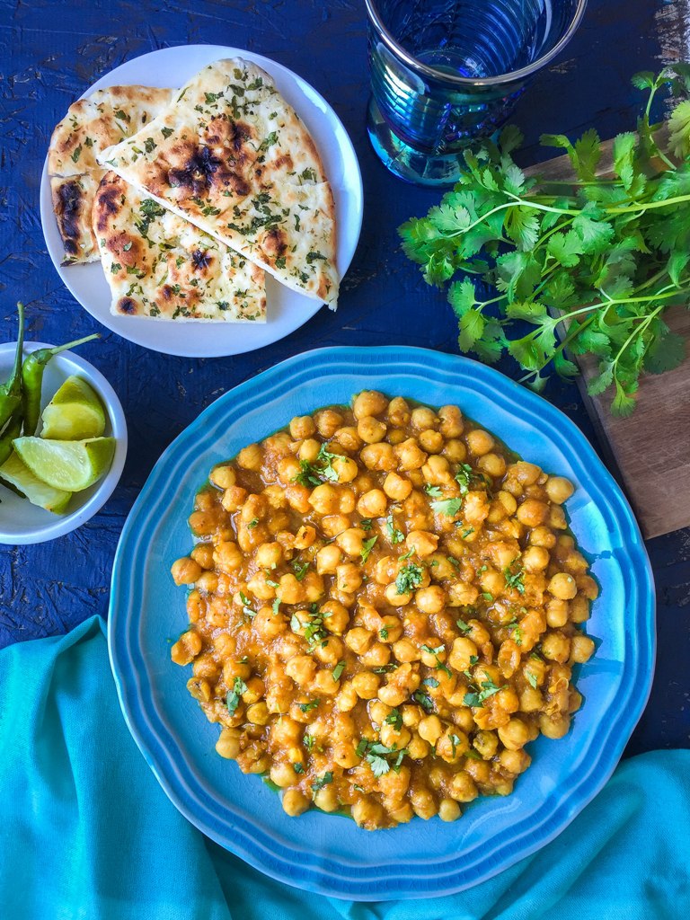 Chana Masala - Chickpeas Curry Recipe, How to make Chana ...